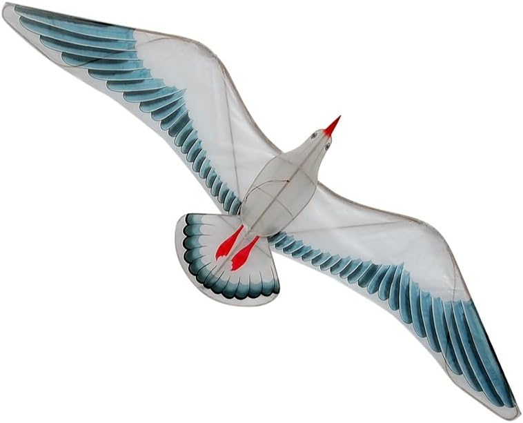 Large Seagull Kite - Chinese Hand-Crafted Silk Kites
