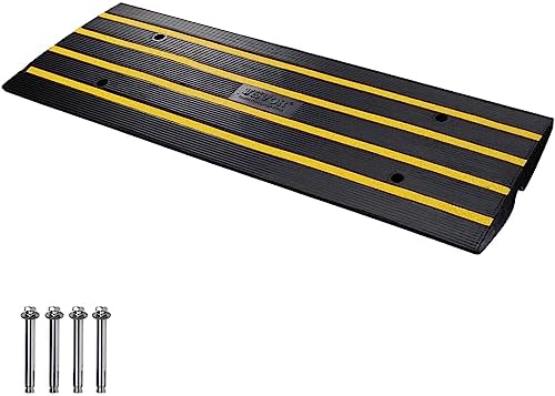 Rubber Ramp Amazon Amazon.com: VEVOR Car Driveway Rubber Curb Ramps Heavy Duty 33069lbs ...