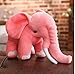 Muñeca de Elefante Grande Juguete Niños Dormir Cojín de Respaldo Elefante de Peluche Lindo Bebé Acompañante Muñeca Regalo 40Cm