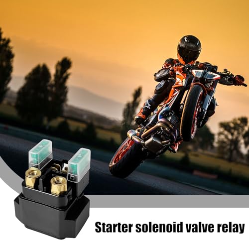 Image of Starter Solenoid Relay Compatible with Yamaha YFM 350 400 450 660 Raptor 350 660 Grizzly 450 350 400 660 Kodiak 400 450 Bruin 250 350 Wolverine 350 450 Big Bear 250 400