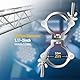 Truss O Clamp,Traverse Schellen,Hook Clamps Truss,4er Pack 40-52mm Dual Swivel Tube Clamp,Große Belastung bis zu 200 kg Klammen Haken für bewegliche Bühnenlichter und Scheinwerfer