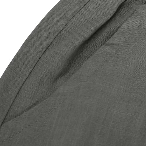 HGps8w Womens Straight Leg Colorblock Casual Pants Comfort Drawstring Elastic Waist Summer Loose Sweatpants with Pockets 6