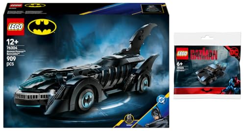 Lego Batman 76304 Batman Forever Batmobil & 30455 Batmobil Polybag - Juego de 2 unidades