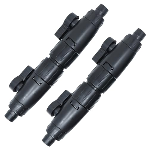 RedBeryl 水槽ホース ジョイント コネクター 外部フィルター 接続 (12/16mm 2個セット)