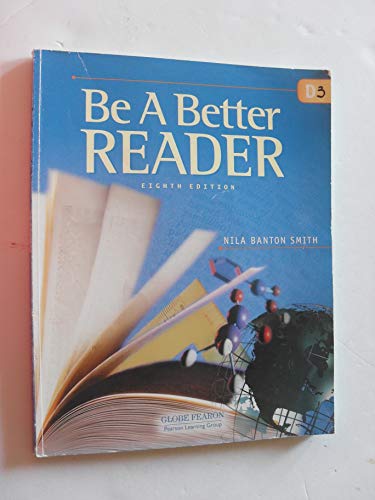 Globe Fearon Be a Better Reader Level D Student... 0130238716 Book Cover