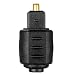 Produktbild Tree-on-Life Optischer Audio Adapter 3.5mm Buchse Klinkenstecker auf Digital Toslink Stecker 3.5mm Buchse Klinkenstecker Digital Toslink - Schwarz