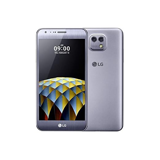 LG X Cam Smartphone (13,2 cm (5,2 Zoll) Touch-Display, 16 GB interner Speicher, Android 6.0) titan