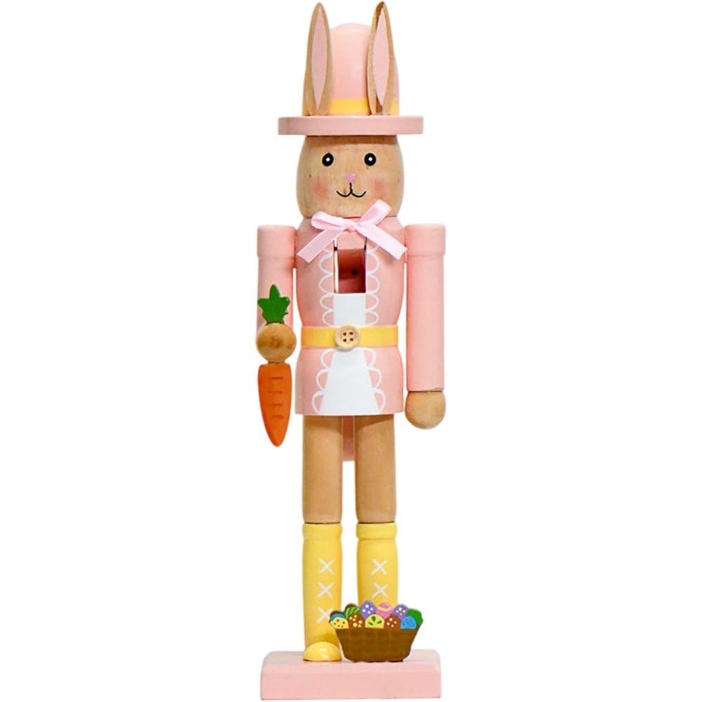 Casse-Noisette Lapin de Pâques : Figurine Décorative et Statuette