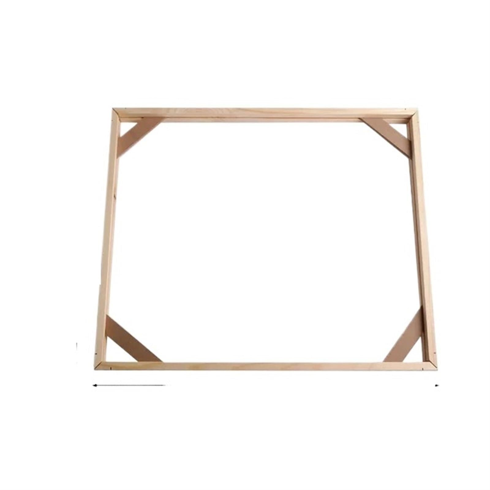 Photo Frames 1pcs Wood Picture Frame DIY Stretcher Bars Accessories For Oil Painting Print Poster Wall Art Gallery Home Decoration(40x50cm)