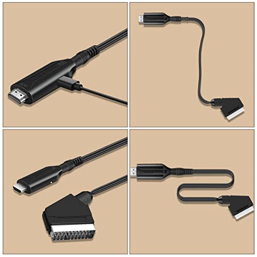 Adaptador de video y audio Scart con USB para solucionar fallos de imagen en VCR 6