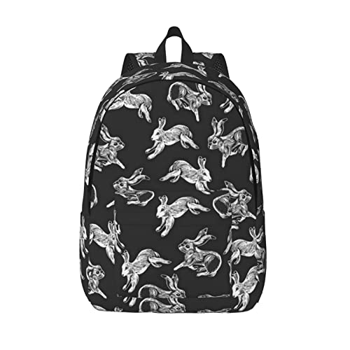 Grand sac à dos lapin pour ordinateur portable S - Motif théières imprimé