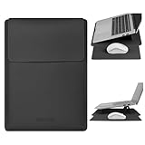 Support Velcro : la fermeture Velcro robuste permet de régler la hauteur du support. Placez l'ordinateur portable sur le support pour ajuster l'angle de vision et soulager la pression sur les cervicales, pour une posture optimale. Le support réglable favorise la dissipation de la chaleur et prolonge la durée de vie de l'ordinateur portable.