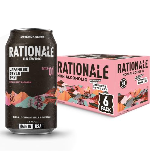 Rationale Non-Alcoholic Cherry Blossom Japanese Style - 6 Pack 12oz Cans