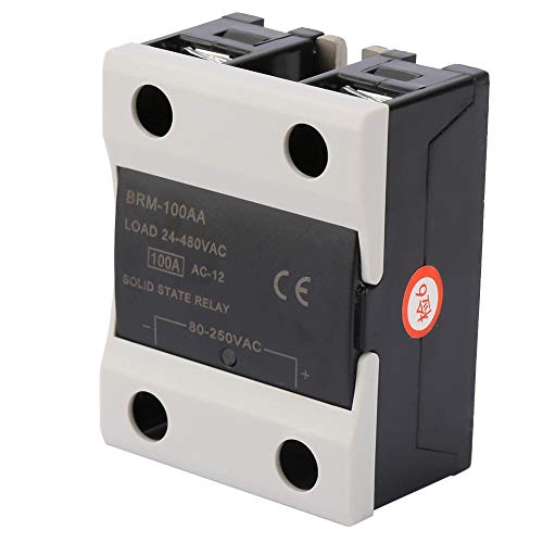SSR 24-480V Relé de estado sólido AC SSR BRM-60AA Módulo de relés de estado sólido 60AA / 80AA / 100AA / 120AA(BRM-100AA)