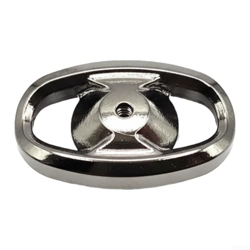 For Daiwa Fuego For Lt For Regal For Lt Alphas Sv Reel Gray Metal Knob Side Cover Grip Pill Cap Replacement Part 18.5x11.1mm Fishing Gear(1pc gray)