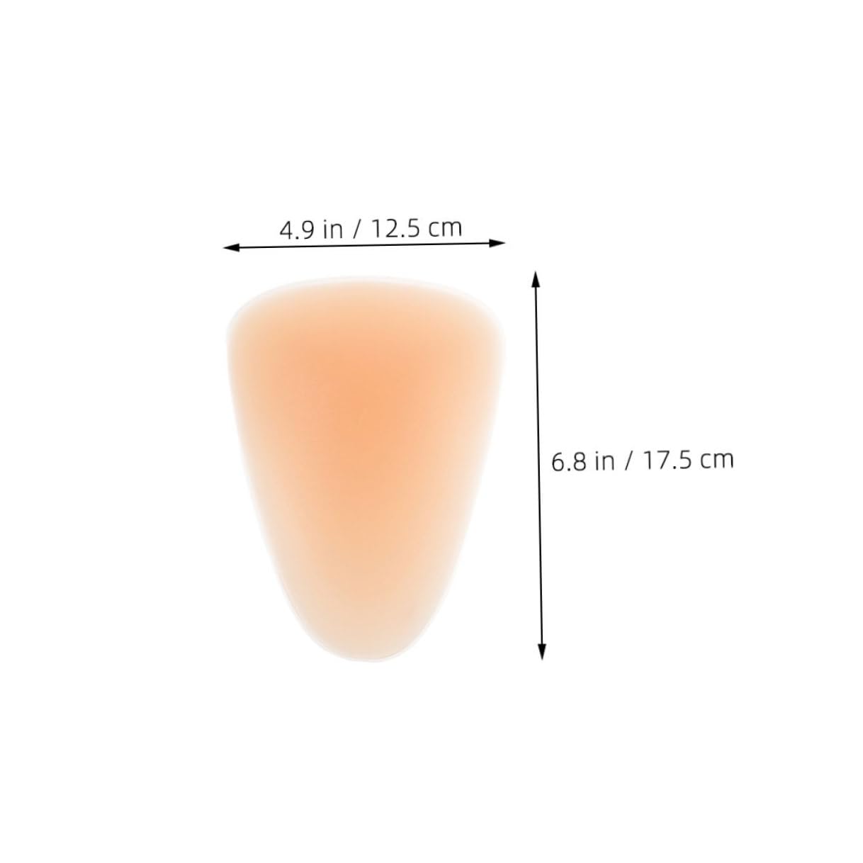Ginocchiere in Silicone per Pattinaggio, 4 Pezzi, Beige | Protezione Spessa Antiurto, Facili da Indossare, per Principianti e Appassionati, Sport su Ghiaccio