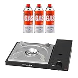 【セット買い】Iwatani イワタニ 岩谷 カセットフー カセットガス カセットコンロ 雅SLIM CB-WA-64 + カセットガス CB缶 3P セット