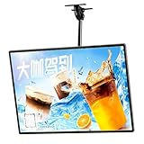 Caja de luz LED ultradelgada for montaje en pared, marco publicitario con retroiluminación LED a presión, expositor de carteles iluminado con barra telescópica, for restaurantes(60x80cm)