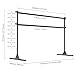 SELEWARE 6 FT Height Adjustable Ballet Barre Freestanding Ballet Bar Heavy Duty Dance Bar Support Barre Movements Body Stretch Pull-ups, Sturdy Construction and Anti-Slip, Supports 350 lbs
