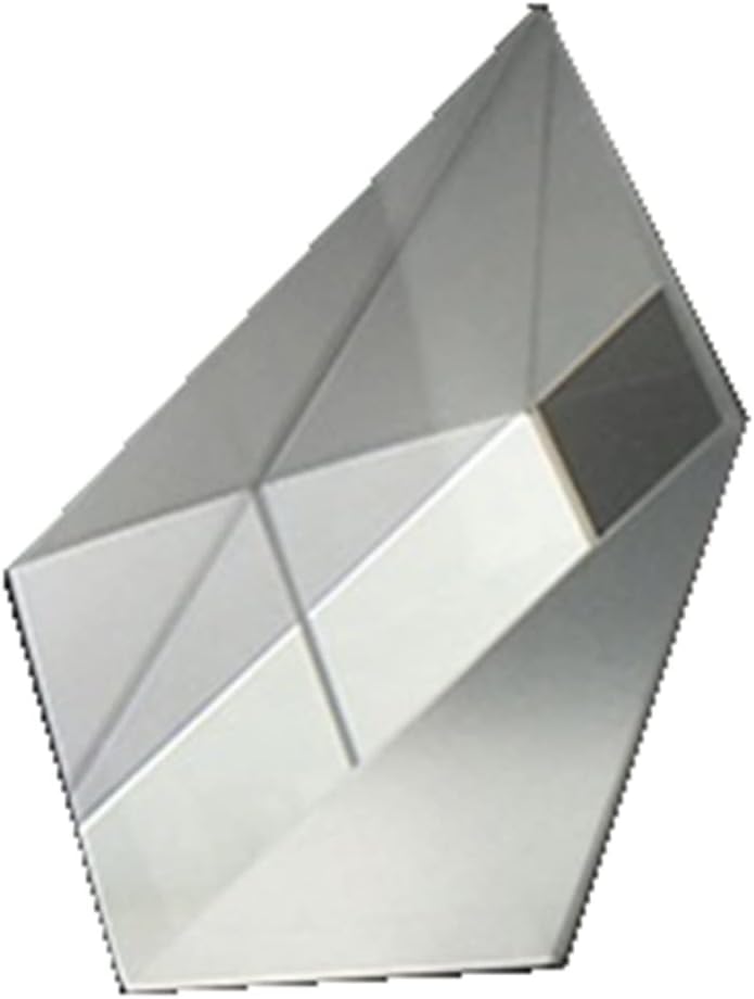 Prisms & Kaleidoscopes Pack of 2 Pcs 20x20x20mm K9 Reflecting Prisme Right Angle Prism Science Classroom Optics Kits