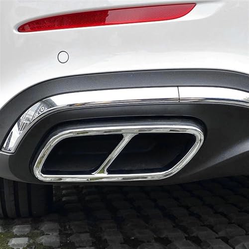 Garniture pot d'échappement de voiture Mercedes W206 2021 2022 embout canule cannelure