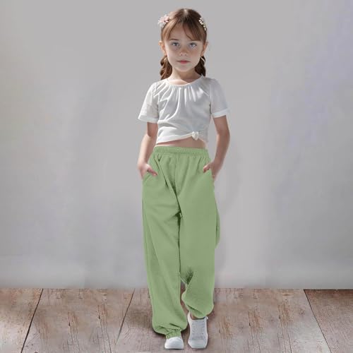 Baggy Sweatpants Girls Joggers Sweat Pants with Pockets Casual Loose Fit Elastic Waist Athletic Track Pants Preppy Clothes3
