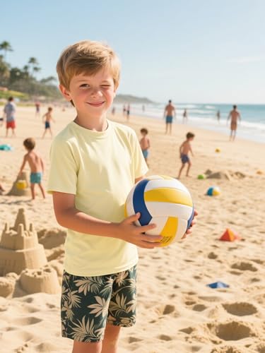 Image of Boys Neon Shirts Dry Fit Athletic T Shirts UPF 50+ Performance Cooling Shirt Short Sleeve Rash Guard Kids Top for Boys Girls