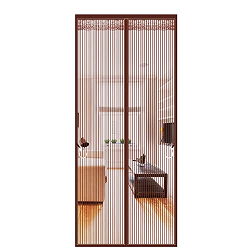 QLJBFU Magnetic Screen Door 43x82in, Schiebetür Magnetic Screen Door, Door Screen Magnetic Closure, Magnetic Screen Door Mesh Curtain, Door Screen Net Cover