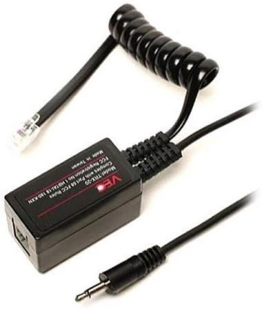 VEC TRX-20 Telephone Call Recording adapter with 3 ft. cord and 3.5mm plug.
