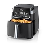 Ninja Air Fryer Pro XL 7-in-1, Max Crisp Tech, 450F for Hotter, Crispy Results, 6.5 QT Capacity, Max Crisp, Broil, Air Fry, Roast, Bake, Reheat, Dehydrate, Space Saving, AF182AMZC (Canadian Version)
