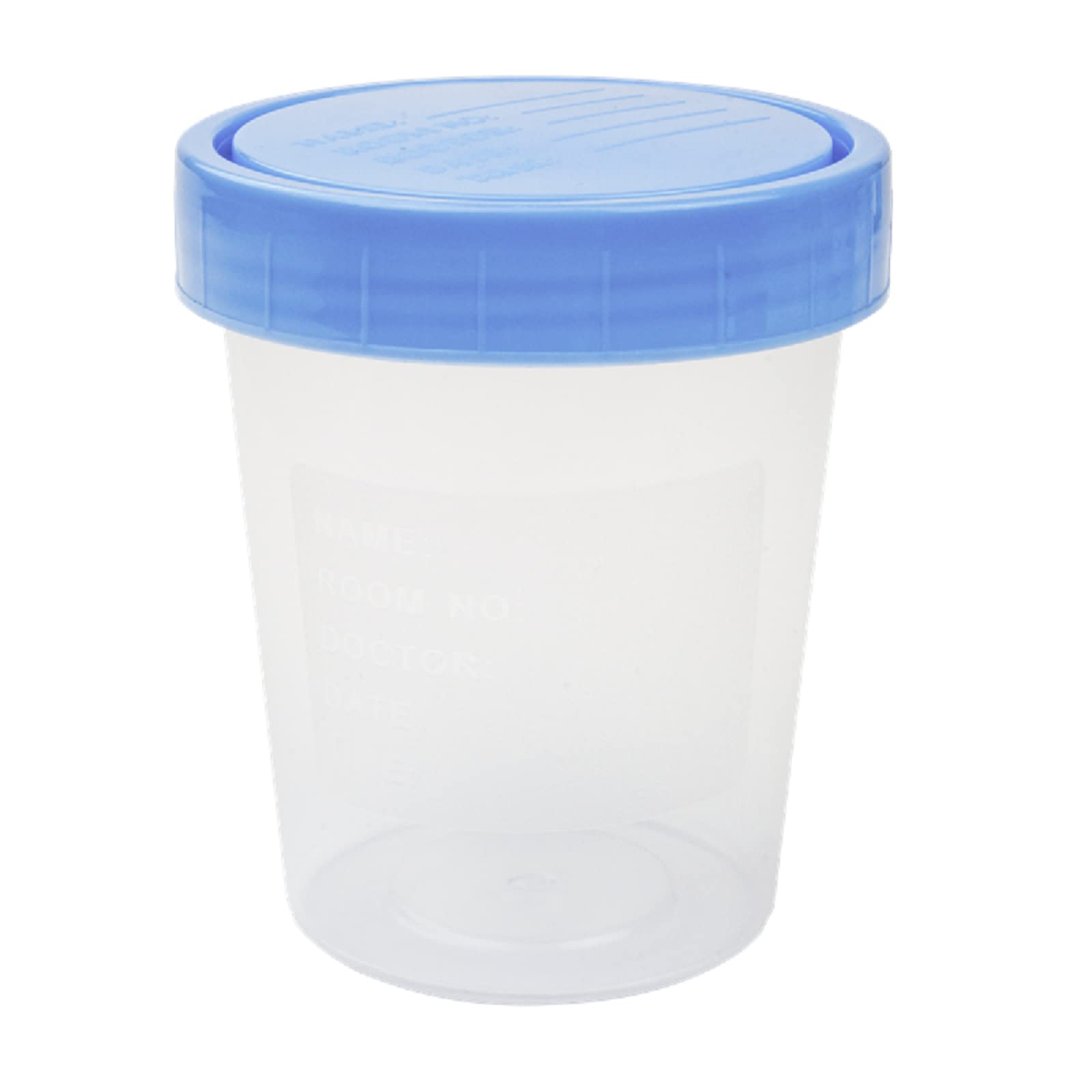 Dealmed Contenedor de muestras con tapa resistente a fugas de rosca | Taza no estéril de un solo uso | 4 onzas (500)