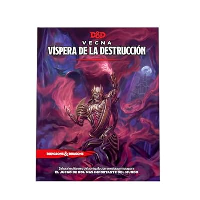 Dungeons & Dragons - Vecna Víspera de la Destrucción (libro de aventura de D&D) (Versión en Español) | Ya disponible en tu tienda friki favorita! En mundofriki.es!