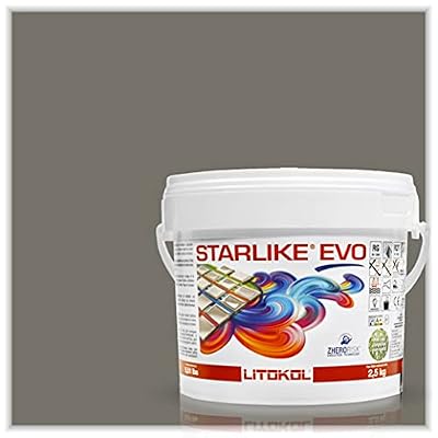 DesignTile Starlike EVO Epoxy Grout 232 Cuoio Classic Collection 2.5 kg - 5.5 lbs(232 2.5kg-5.5lb)
