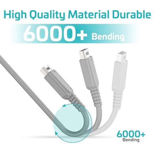 Image of 2Pcs 3DS XL USB Charging Cable,4.9Ft USB Charging Cord for New 3DS XL /New 3DS /3DSXL / 3DS /New2DS XL /New2DS /2DSXL /2DS /DSi /DSiXL