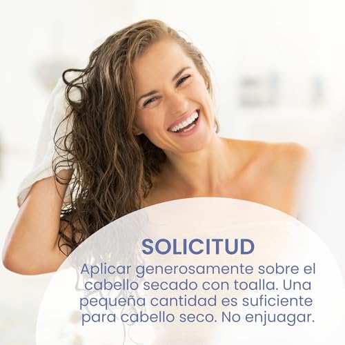 Jean & Len Crema para Rizos Arroz & Acaí, para cabello rizado u ondulado, apta método Curly Girl, define y aporta elasticidad, sin siliconas, crema vegana para rizos - imagen 5