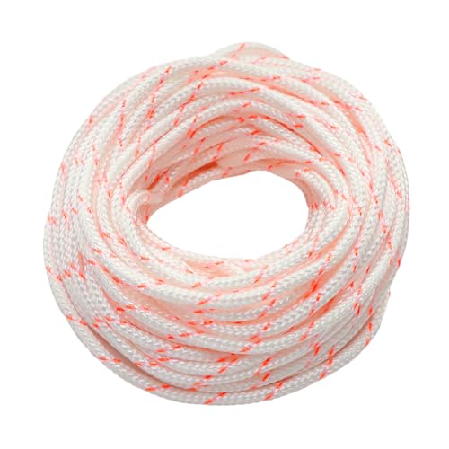 Mtanlo Cuerda de arranque de retroceso de 3,5 mm, cable de tracción de 10 metros, cortador de cepillo, cortadora de césped para motosierra Stihl, cable de tracción para motosierra Husqvarna, cuerda de
