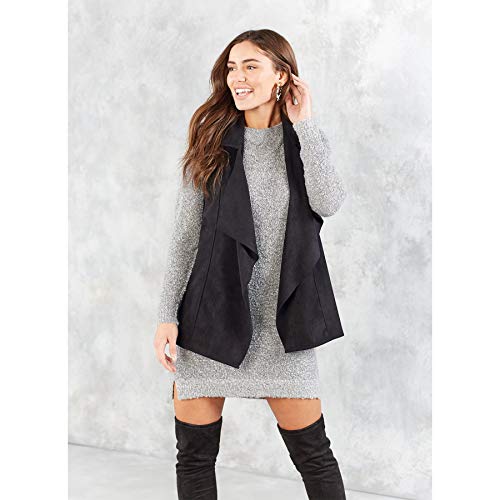 Mud Pie Women's Demi Suede Vest2