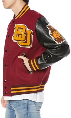 Amazon | [ヒューストン] MELTON AWARD JACKET(BEER) | コート