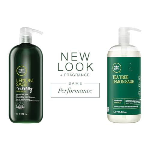 Tea Tree 0009531115849 Lemon Sage Thickening Shampoo, Builds Body + Boosts Volume, For Fine Hair thumb #1