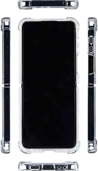 Skinit Clear Phone Case Compatible with Galaxy Z Flip5 5G - Officially Licensed Disney Winnie The Pooh Portrait Design