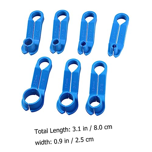 Kit de 7 herramientas para desconexión de líneas automotrices miniatura 2
