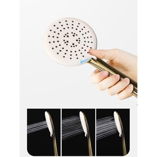 Robinet Mitigeur 5 Trous Bord Baignoire Gris Douchette 3 Modes - 6