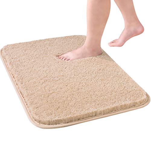 Badmat, badmat, ZARCKER, dik, ruig, zacht, zeer absorberend, machinewasbaar, badmatten voor badkamerdecor, bad, douche…