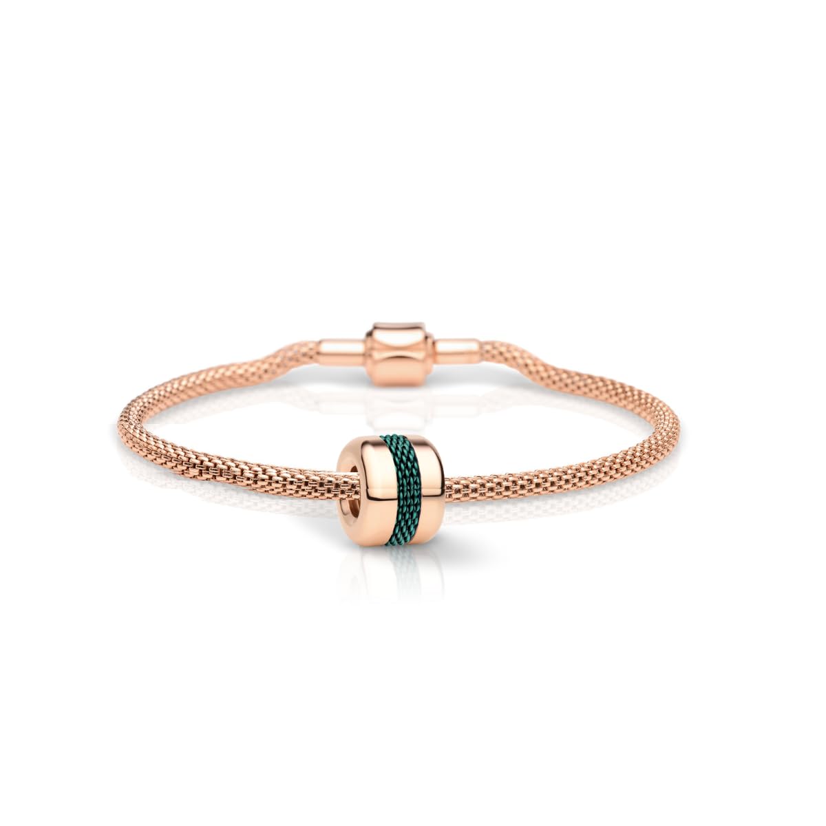 Bering Pulseras En Oro Rosa Para Mujer, Colección Arctic Symphony Con Acero Inoxidable, GOH2 R ME 190