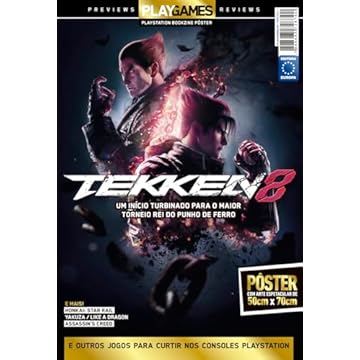 Capa do livro Superpôster PlayGames - Tekken 8