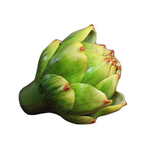 Image of Ulalaza 1Pc Fake Artichoke Artificial Fruits Model Lifelike Plastic Vegetables Christmas Party Decoration