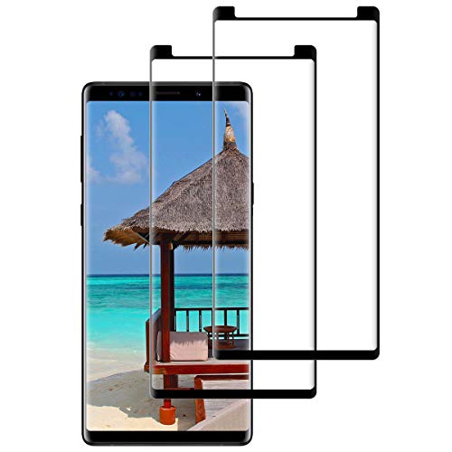 SNUNGPHIR Protector Pantalla de Samsung Galaxy Note 8, [2 Piezas] 9H Dureza Cristal Vidrio Templado de Pantalla para Samsung Note 8, Alta Sensibilidad y Definición, Instalación Fácil