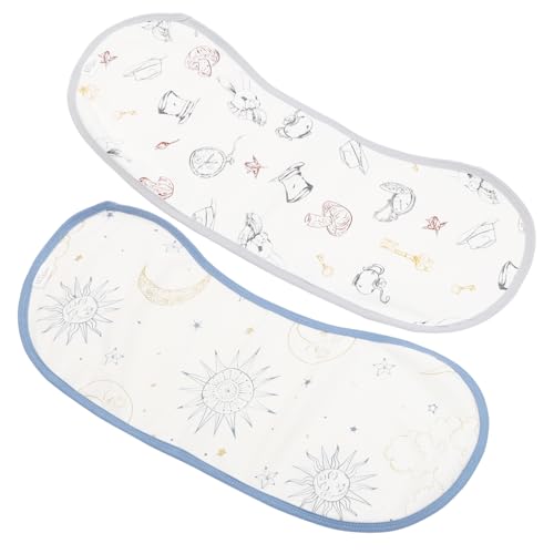 BESTonZON 2 Piezas Paño Eructo Ropa De Eructo Para Paños Para Eructar Recién Nacido Baberos Para Eructar Babero Infantil Para Eructar Paños Para Eructar Infantil Algodón