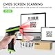 YANZEO Barcode-Scanner 1D/2D Handheld-Scanner kabellos und kabelgebunden Automatischer QR-Code-Scanner, Plug&Play Schnelles und genaues Barcode-Lesegerät für Supermarkt, Lagerhaus (SC2380)