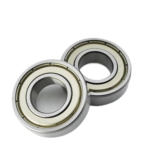 Roulements 6002 2RS 15x32x9 mm en acier chromé étanche pour machine - 3